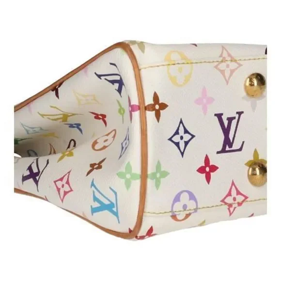 Louis Vuitton Aurelia MM Multicolor White Tote Bag - Picture 13 of 13